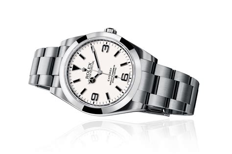 rolex explorer 1 white dial